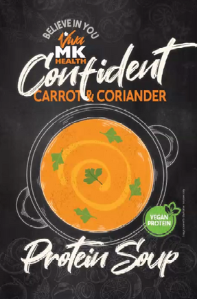 VivaMK Health Confident Carrot and Coriander Soup