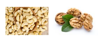 Cashew Nuts and Walnuts in VivaMK Energy Balls Banoffee